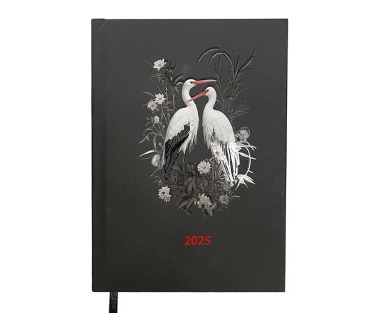 Еженедельник Buromax датированный 2025 FREE, А5 черный (BM.2166-01)