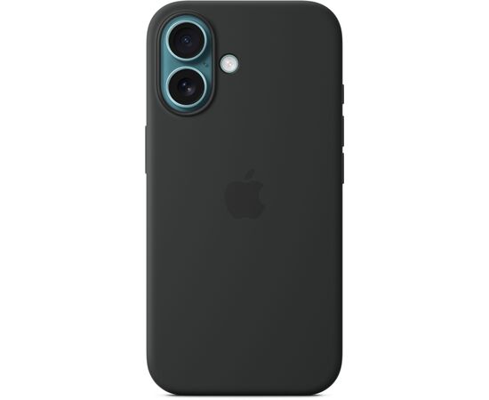 Чехол для мобильного телефона Apple iPhone16 Silicone Case with MagSafe - Black (MYY13ZM/A), изображение 3 Чехол для мобильного телефона Apple iPhone16 Silicone Case with MagSafe - Black (MYY13ZM/A), изображение 3