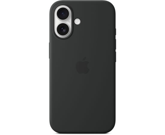 Чехол для мобильного телефона Apple iPhone16 Silicone Case with MagSafe - Black (MYY13ZM/A), изображение 5 Чехол для мобильного телефона Apple iPhone16 Silicone Case with MagSafe - Black (MYY13ZM/A), изображение 5