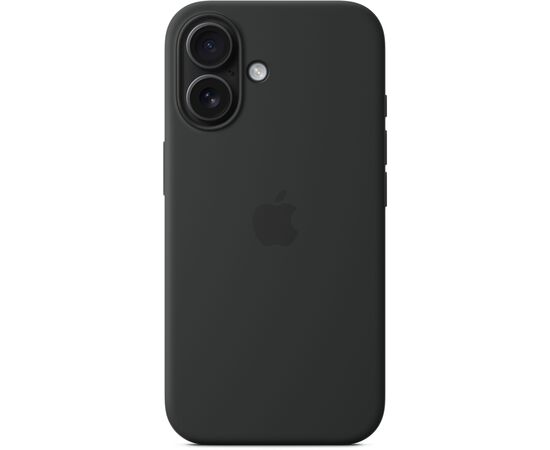 Чехол для мобильного телефона Apple iPhone16 Silicone Case with MagSafe - Black (MYY13ZM/A), изображение 6 Чехол для мобильного телефона Apple iPhone16 Silicone Case with MagSafe - Black (MYY13ZM/A), изображение 6