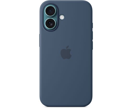 Чехол для мобильного телефона Apple iPhone16 Silicone Case with MagSafe - Denim (MYY23ZM/A), изображение 3 Чехол для мобильного телефона Apple iPhone16 Silicone Case with MagSafe - Denim (MYY23ZM/A), изображение 3
