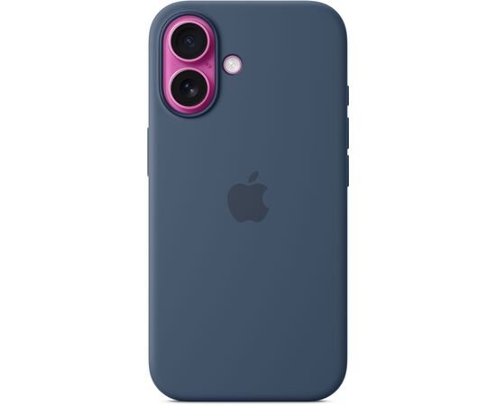 Чехол для мобильного телефона Apple iPhone16 Silicone Case with MagSafe - Denim (MYY23ZM/A), изображение 4 Чехол для мобильного телефона Apple iPhone16 Silicone Case with MagSafe - Denim (MYY23ZM/A), изображение 4