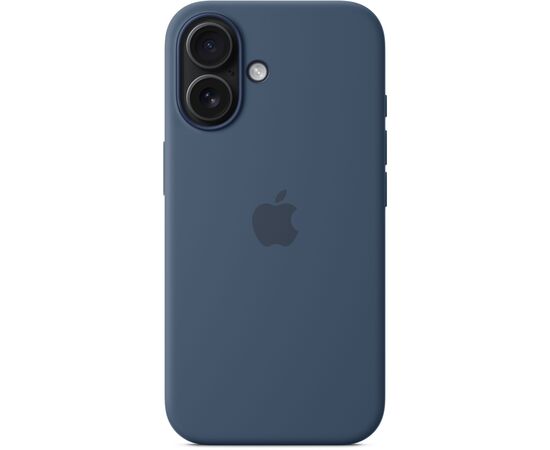 Чехол для мобильного телефона Apple iPhone16 Silicone Case with MagSafe - Denim (MYY23ZM/A), изображение 6 Чехол для мобильного телефона Apple iPhone16 Silicone Case with MagSafe - Denim (MYY23ZM/A), изображение 6