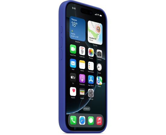 Чехол для мобильного телефона Apple iPhone16 Pro Silicone Case with MagSafe - Ultramarine (MYYP3ZM/A), изображение 2 Чехол для мобильного телефона Apple iPhone16 Pro Silicone Case with MagSafe - Ultramarine (MYYP3ZM/A), изображение 2