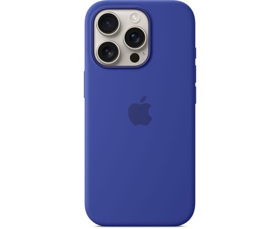 Чехол для мобильного телефона Apple iPhone16 Pro Silicone Case with MagSafe - Ultramarine (MYYP3ZM/A), изображение 3 Чехол для мобильного телефона Apple iPhone16 Pro Silicone Case with MagSafe - Ultramarine (MYYP3ZM/A), изображение 3