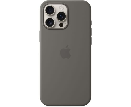 Чехол для мобильного телефона Apple iPhone16 Pro Max Silicone Case with MagSafe - Stone Gray (MYYV3ZM/A), изображение 2 Чехол для мобильного телефона Apple iPhone16 Pro Max Silicone Case with MagSafe - Stone Gray (MYYV3ZM/A), изображение 2