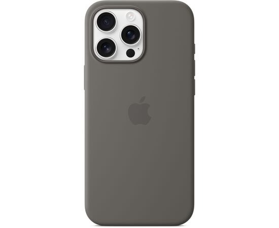Чехол для мобильного телефона Apple iPhone16 Pro Max Silicone Case with MagSafe - Stone Gray (MYYV3ZM/A), изображение 3 Чехол для мобильного телефона Apple iPhone16 Pro Max Silicone Case with MagSafe - Stone Gray (MYYV3ZM/A), изображение 3