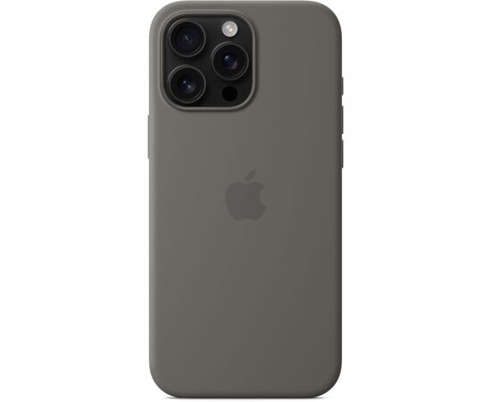 Чехол для мобильного телефона Apple iPhone16 Pro Max Silicone Case with MagSafe - Stone Gray (MYYV3ZM/A), изображение 4 Чехол для мобильного телефона Apple iPhone16 Pro Max Silicone Case with MagSafe - Stone Gray (MYYV3ZM/A), изображение 4