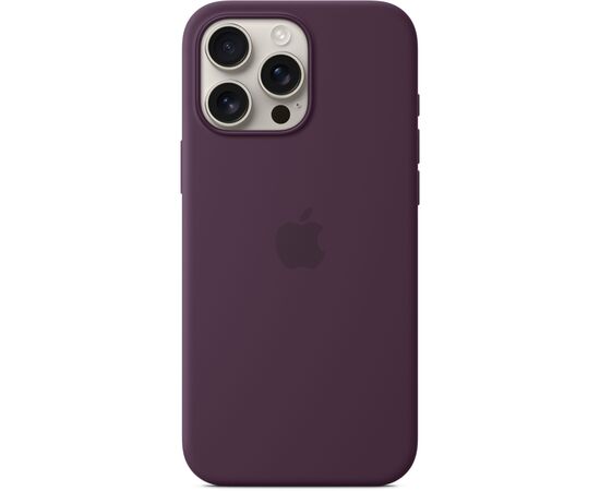 Чехол для мобильного телефона Apple iPhone16 Pro Max Silicone Case with MagSafe - Plum (MYYW3ZM/A), изображение 2 Чехол для мобильного телефона Apple iPhone16 Pro Max Silicone Case with MagSafe - Plum (MYYW3ZM/A), изображение 2