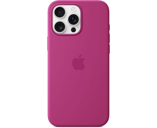 Чехол для мобильного телефона Apple iPhone16 Pro Max Silicone Case with MagSafe - Fuchsia (MYYX3ZM/A), изображение 3 Чехол для мобильного телефона Apple iPhone16 Pro Max Silicone Case with MagSafe - Fuchsia (MYYX3ZM/A), изображение 3