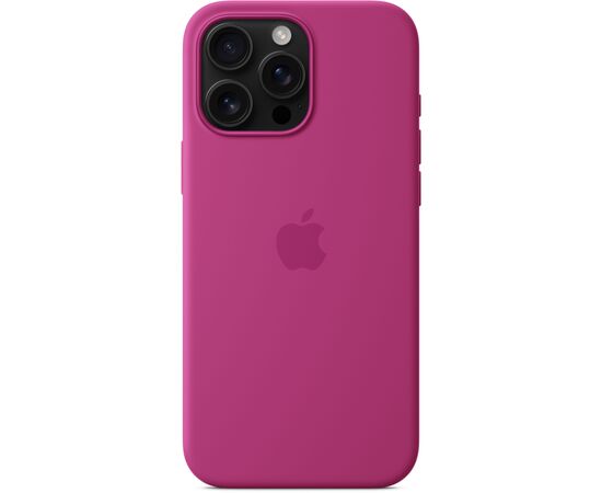 Чехол для мобильного телефона Apple iPhone16 Pro Max Silicone Case with MagSafe - Fuchsia (MYYX3ZM/A), изображение 4 Чехол для мобильного телефона Apple iPhone16 Pro Max Silicone Case with MagSafe - Fuchsia (MYYX3ZM/A), изображение 4
