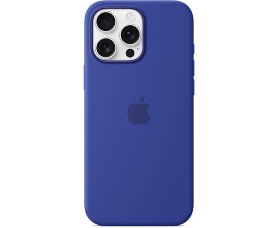 Чехол для мобильного телефона Apple iPhone16 Pro Max Silicone Case with MagSafe - Ultramarine (MYYY3ZM/A), изображение 3 Чехол для мобильного телефона Apple iPhone16 Pro Max Silicone Case with MagSafe - Ultramarine (MYYY3ZM/A), изображение 3