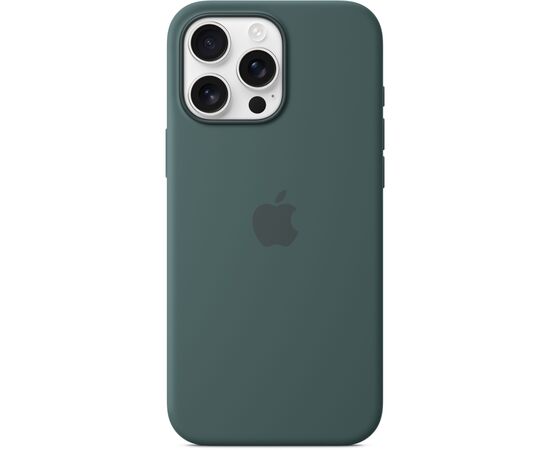 Чохол до мобільного телефона Apple iPhone16 Pro Max Silicone Case with MagSafe - Lake Green (MA7V4ZM/A), зображення 3 Чохол до мобільного телефона Apple iPhone16 Pro Max Silicone Case with MagSafe - Lake Green (MA7V4ZM/A), зображення 3