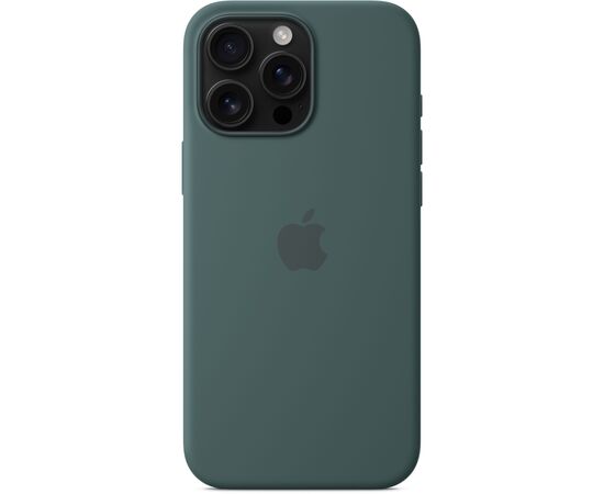 Чохол до мобільного телефона Apple iPhone16 Pro Max Silicone Case with MagSafe - Lake Green (MA7V4ZM/A), зображення 4 Чохол до мобільного телефона Apple iPhone16 Pro Max Silicone Case with MagSafe - Lake Green (MA7V4ZM/A), зображення 4