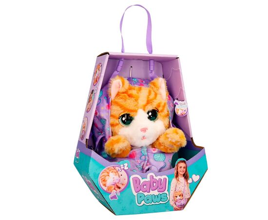 Интерактивная игрушка Baby Paws W2 - Рыжий котенок (921139IM)