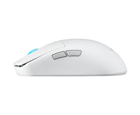 Мишка ASUS ROG Harpe Ace Mini Wireless/Bluetooth/USB White (90MP03Z0-BMUA10), зображення 4 Мишка ASUS ROG Harpe Ace Mini Wireless/Bluetooth/USB White (90MP03Z0-BMUA10), зображення 4