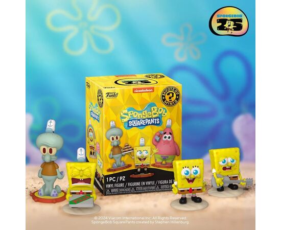 Фигурка Funko Pop сюрприз Mystery Minis - Губка Боб (76102), изображение 3 Фигурка Funko Pop сюрприз Mystery Minis - Губка Боб (76102), изображение 3