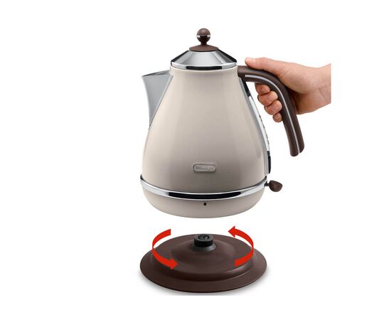 Електрочайник DeLonghi KBOV 2001.BG (KBOV2001.BG), зображення 4 Електрочайник DeLonghi KBOV 2001.BG (KBOV2001.BG), зображення 4