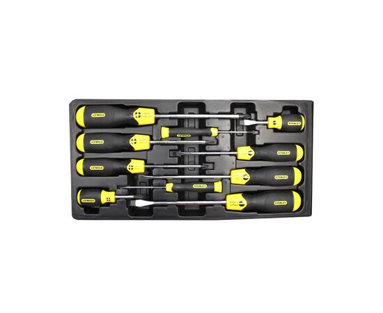 Набор отверток Stanley CUSHION GRIP отвёрток 10 шт (2-65-005) (2-65-005), изображение 2 Набор отверток Stanley CUSHION GRIP отвёрток 10 шт (2-65-005) (2-65-005), изображение 2