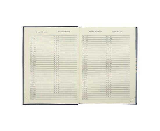 Еженедельник Buromax датированный 2025 DOLCE, А5 мятный (BM.2140-38), изображение 7