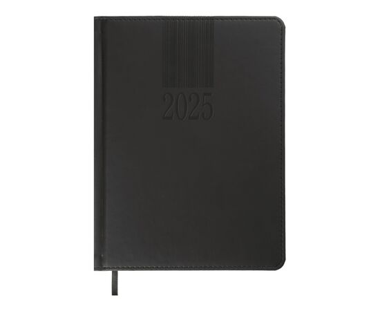 Тижневик Buromax датований 2025 CODE, А5 чорний (BM.2142-01)