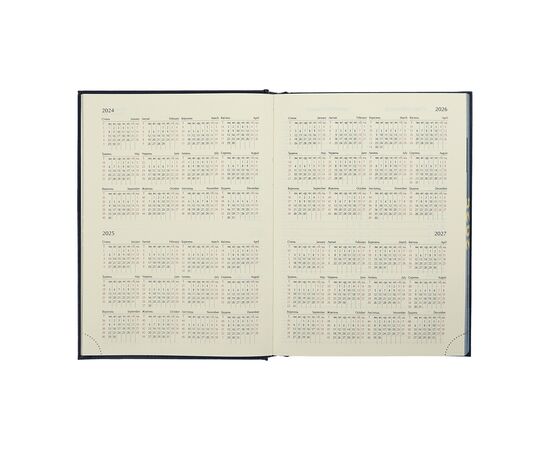Еженедельник Buromax датированный 2025 IDEAL, А5 синий (BM.2175-02), изображение 8 Еженедельник Buromax датированный 2025 IDEAL, А5 синий (BM.2175-02), изображение 8