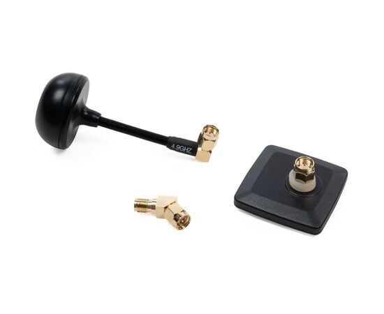 Антенна для дрона Skyzone Mushroom short SMA90 + Patch SMA 5.0GHz RHCP (2шт) (AT5GMP), изображение 3 Антенна для дрона Skyzone Mushroom short SMA90 + Patch SMA 5.0GHz RHCP (2шт) (AT5GMP), изображение 3