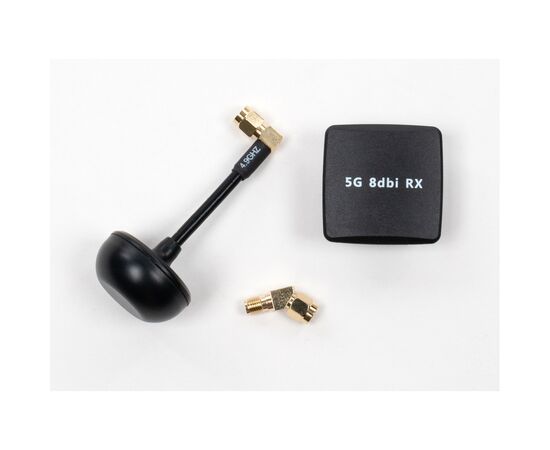 Антенна для дрона Skyzone Mushroom short SMA90 + Patch SMA 5.0GHz RHCP (2шт) (AT5GMP), изображение 5 Антенна для дрона Skyzone Mushroom short SMA90 + Patch SMA 5.0GHz RHCP (2шт) (AT5GMP), изображение 5