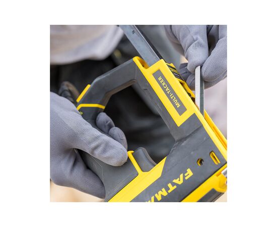 Степлер строительный Stanley электрический Fatmax Multi-Tacker, 5 в 1, скобы G, Н, СТ, гвозди и шпильки 18 GA. (FMHT6-75934), изображение 6 Степлер строительный Stanley электрический Fatmax Multi-Tacker, 5 в 1, скобы G, Н, СТ, гвозди и шпильки 18 GA. (FMHT6-75934), изображение 6
