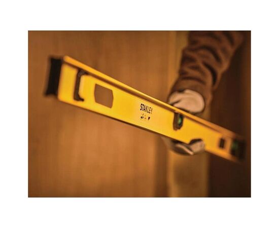 Уровень Stanley BASIC I-BEAM, 1200 мм, 3 капс. (0-42-076), изображение 5 Уровень Stanley BASIC I-BEAM, 1200 мм, 3 капс. (0-42-076), изображение 5