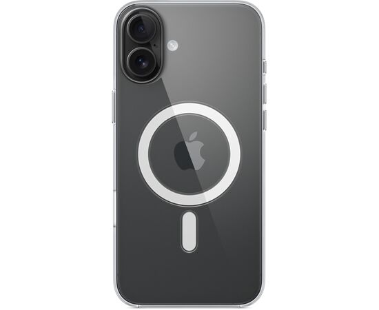 Чохол до мобільного телефона Apple iPhone 16 Plus Clear Case with MagSafe (MA7D4ZM/A), зображення 5 Чохол до мобільного телефона Apple iPhone 16 Plus Clear Case with MagSafe (MA7D4ZM/A), зображення 5