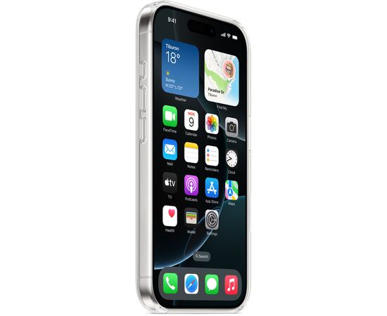 Чехол для мобильного телефона Apple iPhone 16 Pro Clear Case with MagSafe (MA7E4ZM/A), изображение 2 Чехол для мобильного телефона Apple iPhone 16 Pro Clear Case with MagSafe (MA7E4ZM/A), изображение 2