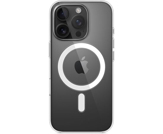 Чехол для мобильного телефона Apple iPhone 16 Pro Clear Case with MagSafe (MA7E4ZM/A), изображение 5 Чехол для мобильного телефона Apple iPhone 16 Pro Clear Case with MagSafe (MA7E4ZM/A), изображение 5
