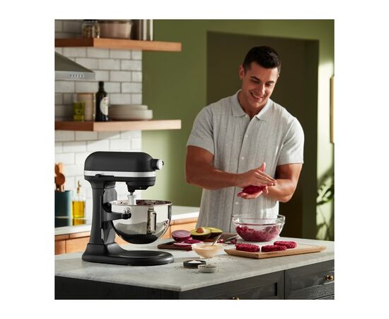 Кухонный комбайн KitchenAid 5KSM55SXXEBM, изображение 8 Кухонный комбайн KitchenAid 5KSM55SXXEBM, изображение 8