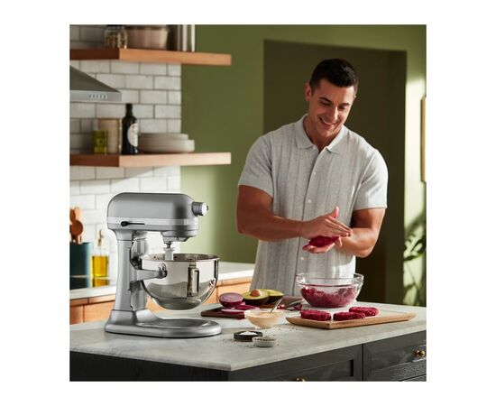 Кухонный комбайн KitchenAid 5KSM55SXXECU, изображение 9 Кухонный комбайн KitchenAid 5KSM55SXXECU, изображение 9