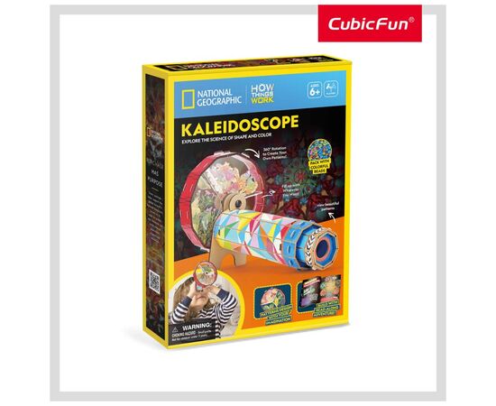 Пазл Cubic Fun Набор для моделирования STEM Калейдоскоп (DS1090h), изображение 6 Пазл Cubic Fun Набор для моделирования STEM Калейдоскоп (DS1090h), изображение 6