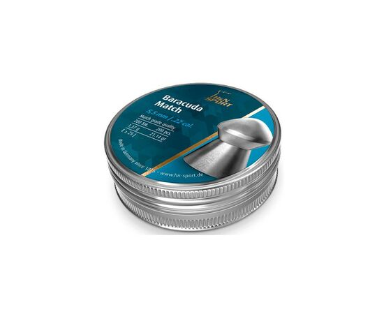 Пульки H&N Baracuda Match 5,53 мм, 1.37 г, 200шт/уп (92285530003)