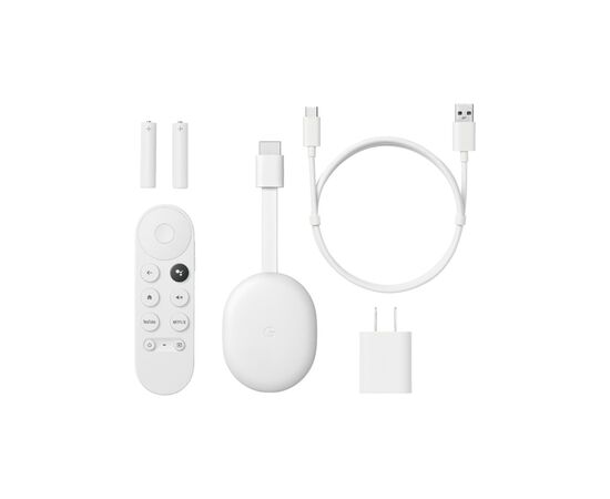 Медиаплеер Google Chromecast 4K with Google TV (Snow) (GA01919-US), изображение 6 Медиаплеер Google Chromecast 4K with Google TV (Snow) (GA01919-US), изображение 6