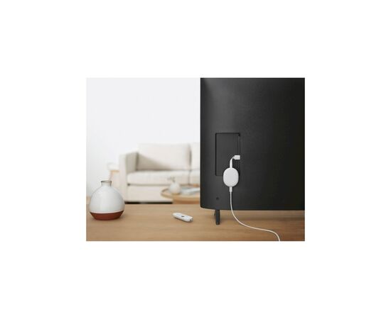 Медиаплеер Google Chromecast 4K with Google TV (Snow) (GA01919-US), изображение 7 Медиаплеер Google Chromecast 4K with Google TV (Snow) (GA01919-US), изображение 7