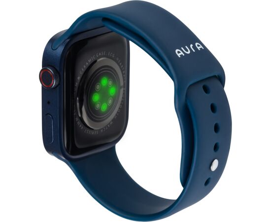 Смарт-часы AURA X1 Pro 44mm Blue (SWAX144BL), изображение 3 Смарт-часы AURA X1 Pro 44mm Blue (SWAX144BL), изображение 3