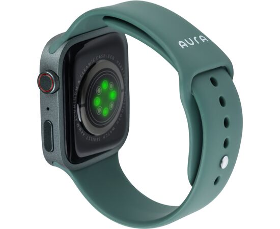 Смарт-часы AURA X1 Pro 44mm Green (SWAX144G), изображение 3 Смарт-часы AURA X1 Pro 44mm Green (SWAX144G), изображение 3