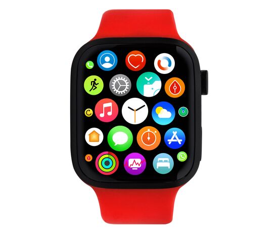 Смарт-часы AURA X1 Pro 44mm Red (SWAX144R), изображение 2 Смарт-часы AURA X1 Pro 44mm Red (SWAX144R), изображение 2