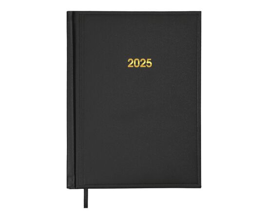 Тижневик Buromax датований 2025 BASE А5 чорний (BM.2108-01)