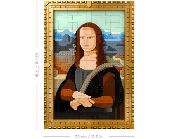 Конструктор LEGO ART Мона Ліза (31213), зображення 4 Конструктор LEGO ART Мона Ліза (31213), зображення 4