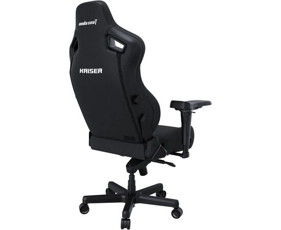 Кресло игровое Anda Seat Kaiser 4 Fabric Size XL Black (AD12YDDC-XLL-20-B-CF), изображение 4 Кресло игровое Anda Seat Kaiser 4 Fabric Size XL Black (AD12YDDC-XLL-20-B-CF), изображение 4