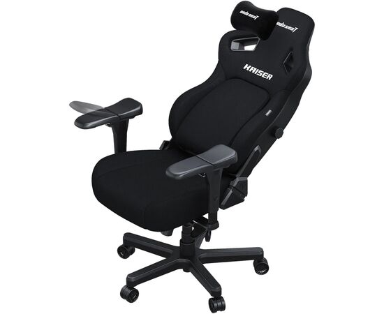 Кресло игровое Anda Seat Kaiser 4 Fabric Size XL Black (AD12YDDC-XLL-20-B-CF), изображение 6 Кресло игровое Anda Seat Kaiser 4 Fabric Size XL Black (AD12YDDC-XLL-20-B-CF), изображение 6
