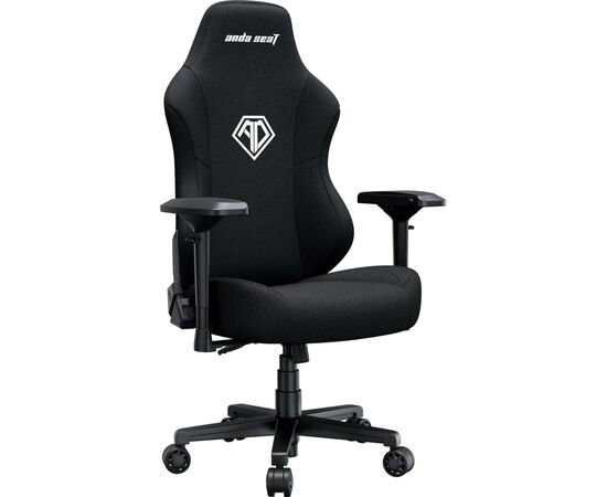 Кресло игровое Anda Seat Phantom 3 Pro Fabric Size L Black (AD18YC-06-B-F), изображение 3 Кресло игровое Anda Seat Phantom 3 Pro Fabric Size L Black (AD18YC-06-B-F), изображение 3