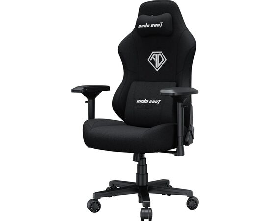 Кресло игровое Anda Seat Phantom 3 Pro Fabric Size L Black (AD18YC-06-B-F), изображение 4 Кресло игровое Anda Seat Phantom 3 Pro Fabric Size L Black (AD18YC-06-B-F), изображение 4