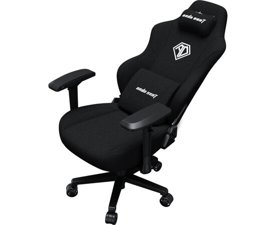 Кресло игровое Anda Seat Phantom 3 Pro Fabric Size L Black (AD18YC-06-B-F), изображение 8 Кресло игровое Anda Seat Phantom 3 Pro Fabric Size L Black (AD18YC-06-B-F), изображение 8