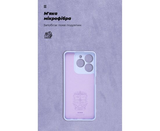 Чехол для мобильного телефона Armorstandart ICON Realme C63 4G Camera cover Lavender (ARM78462), изображение 4